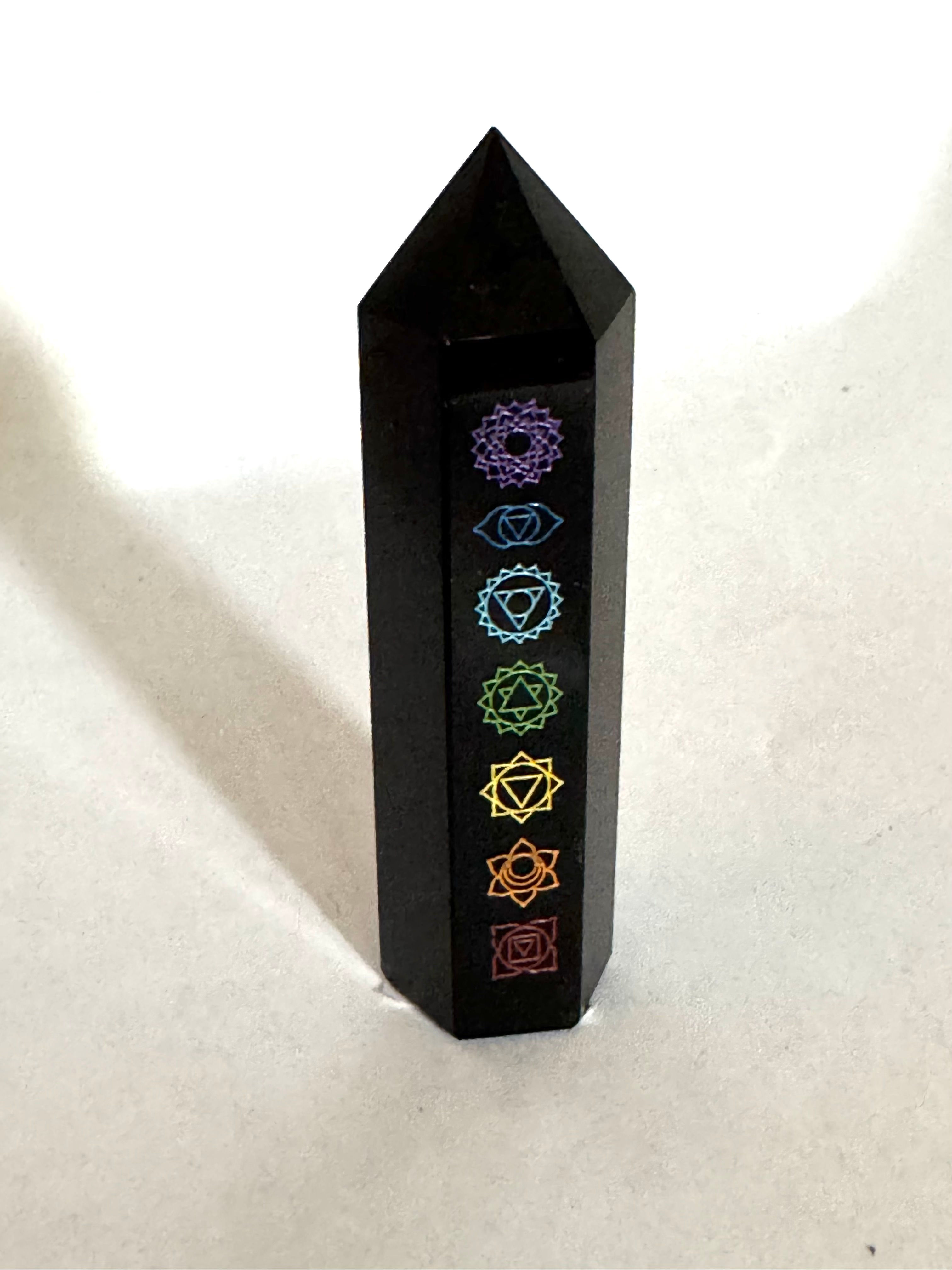 Obsidian Chakra Tower