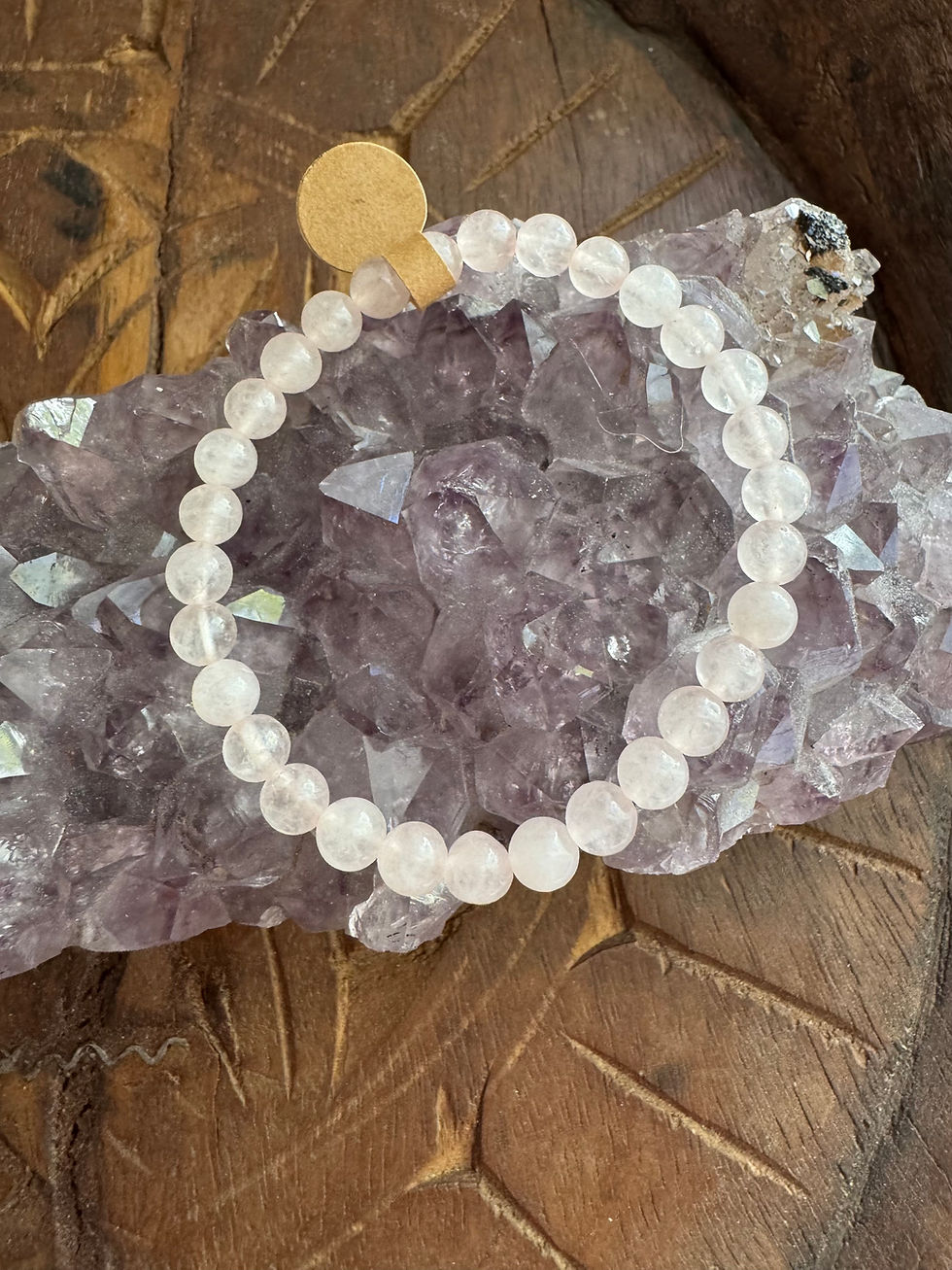 Rose Quartz 6mm Bracelet