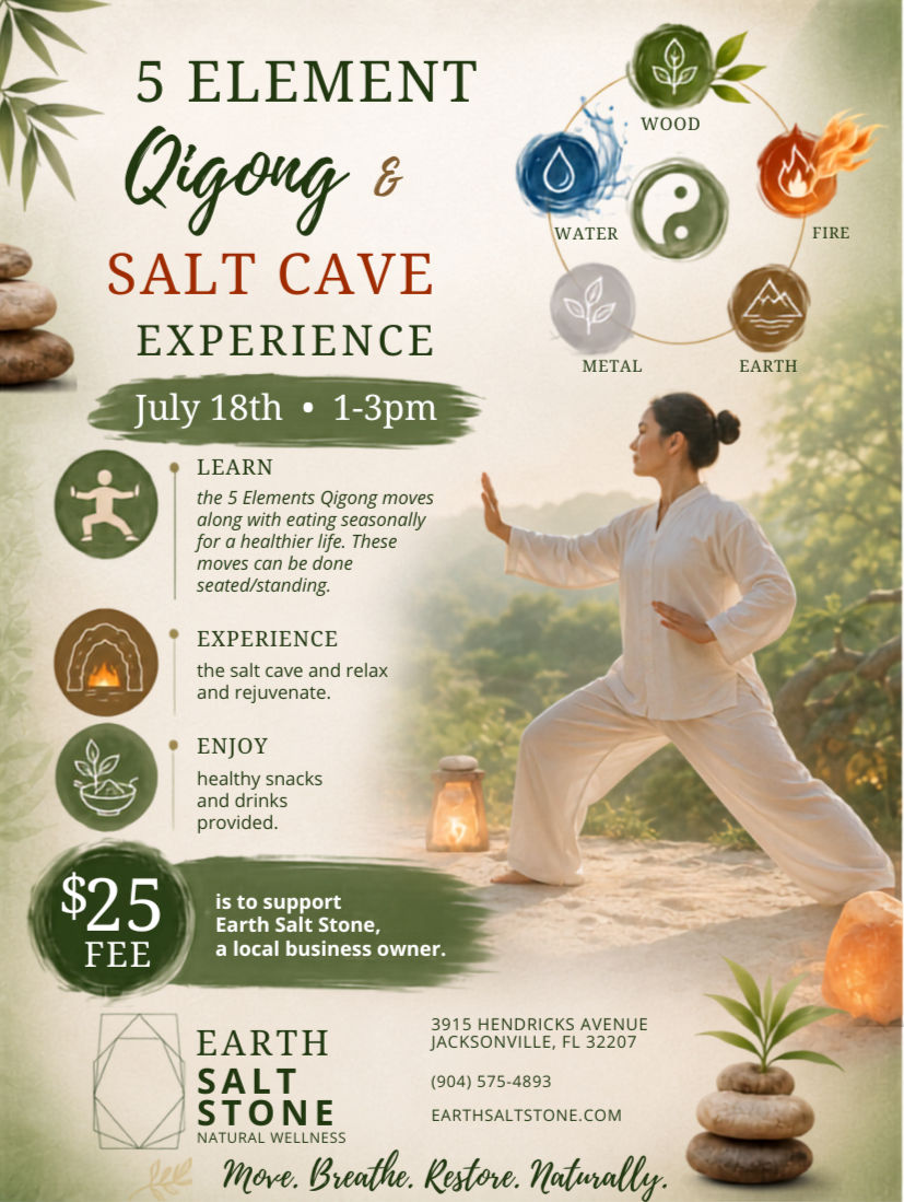 5 Element Qigong & Salt Cave Experience