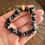 Thumbnail: Snowflake Obsidian Chip Bracelet