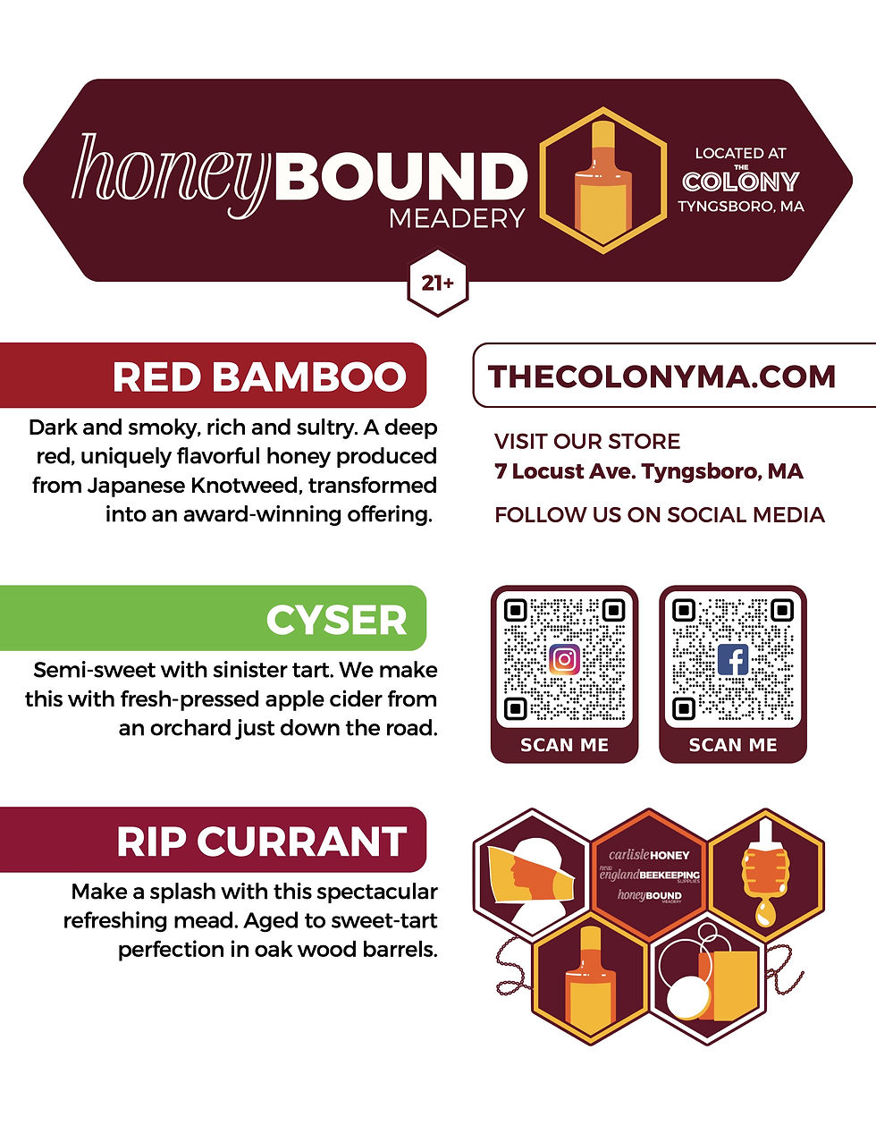 HoneyBound Mead Flyer