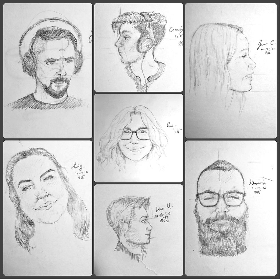 Pencil Portraits