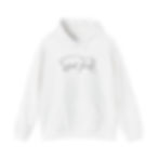 Cursive Hoodie (black logo)