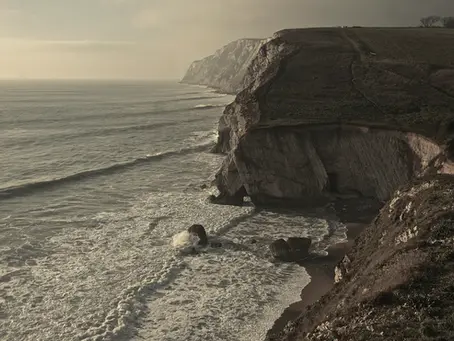 where the Atlantic ocean meets the shore