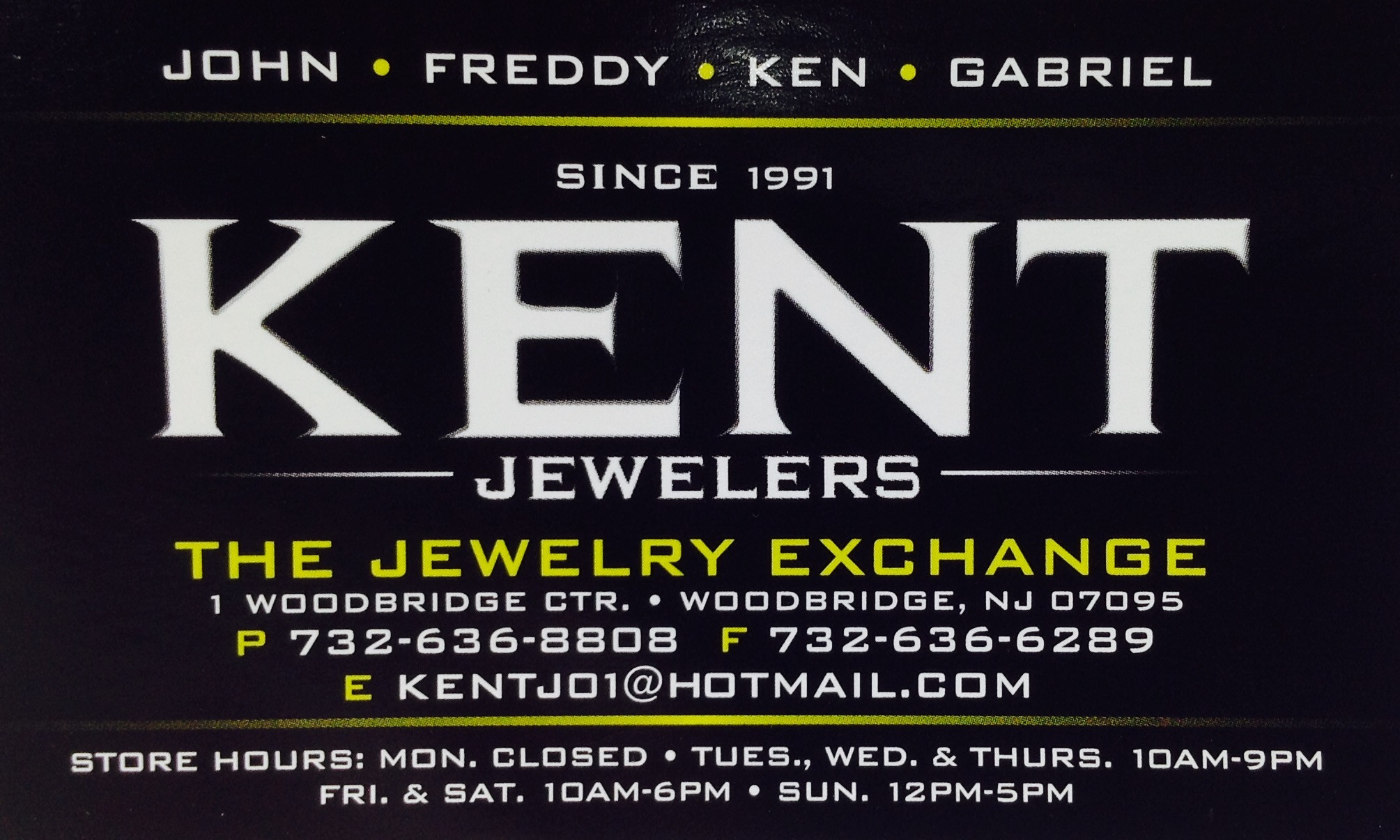 JEWELRY United States Kent Jewelers