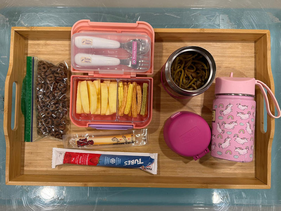 Struggling to know what to pack your child for lunch? Here’s some real life examples for inspiration! 