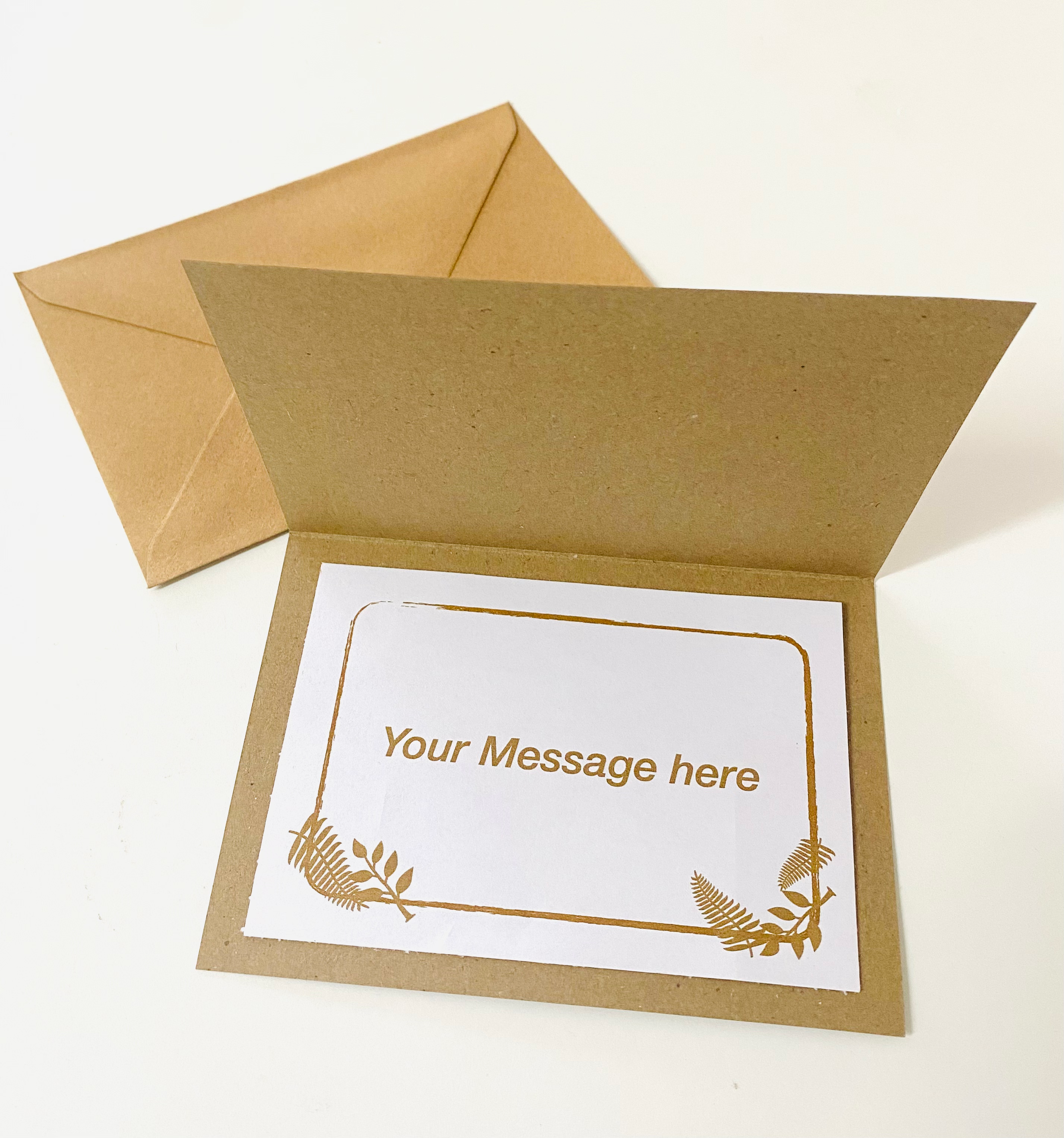 Add Message Card