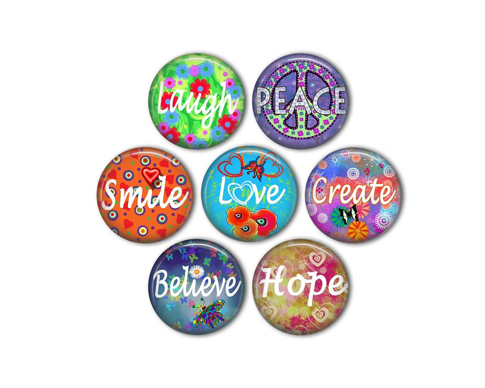 Colorful Inspirational Magnets