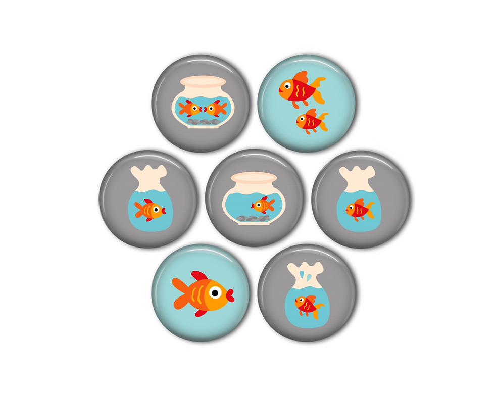 Goldfish Magnets