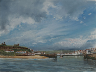 Whitby Harbour 30x40cm