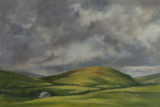 Cam Pasture,Littondale 75x50cm