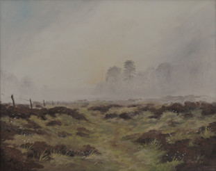 Mist on Denton Moor II 50x40cm