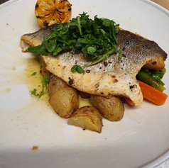 Pan fried seabass special