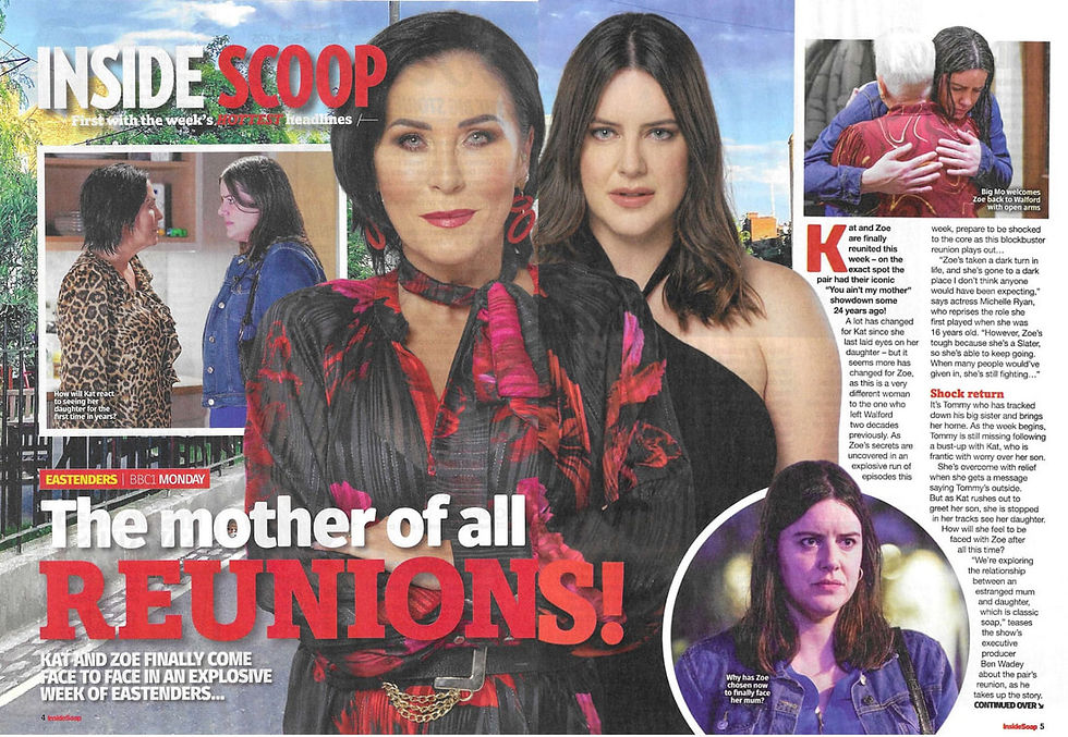 Michelle Ryan Inside Soap