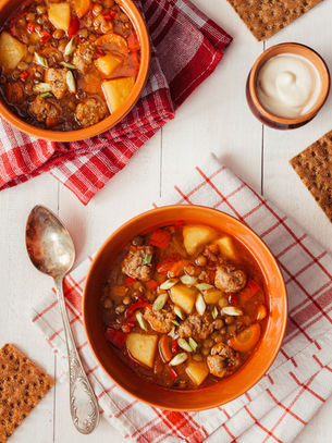 Braised Beef and Lentil Stew | One Pot Answer on How to Prepare for Pregnancy