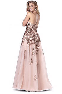 Thumbnail: Royal Getaway Strapless Gown