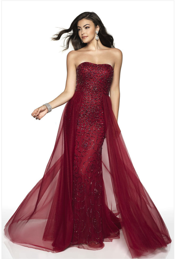 Red Fairytale Gown