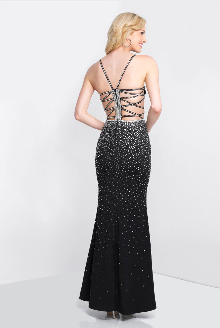 Thumbnail: Black Sexy Sparkle Gown