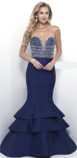 Thumbnail: Sassy Strapless Mermaid Gown