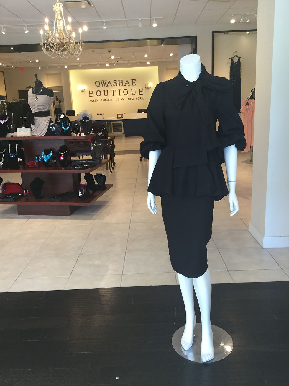 City Girl Peplum Dress