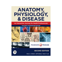 Pearson's Anatomy & Physiology, and Disease by Savvas Learning Logo