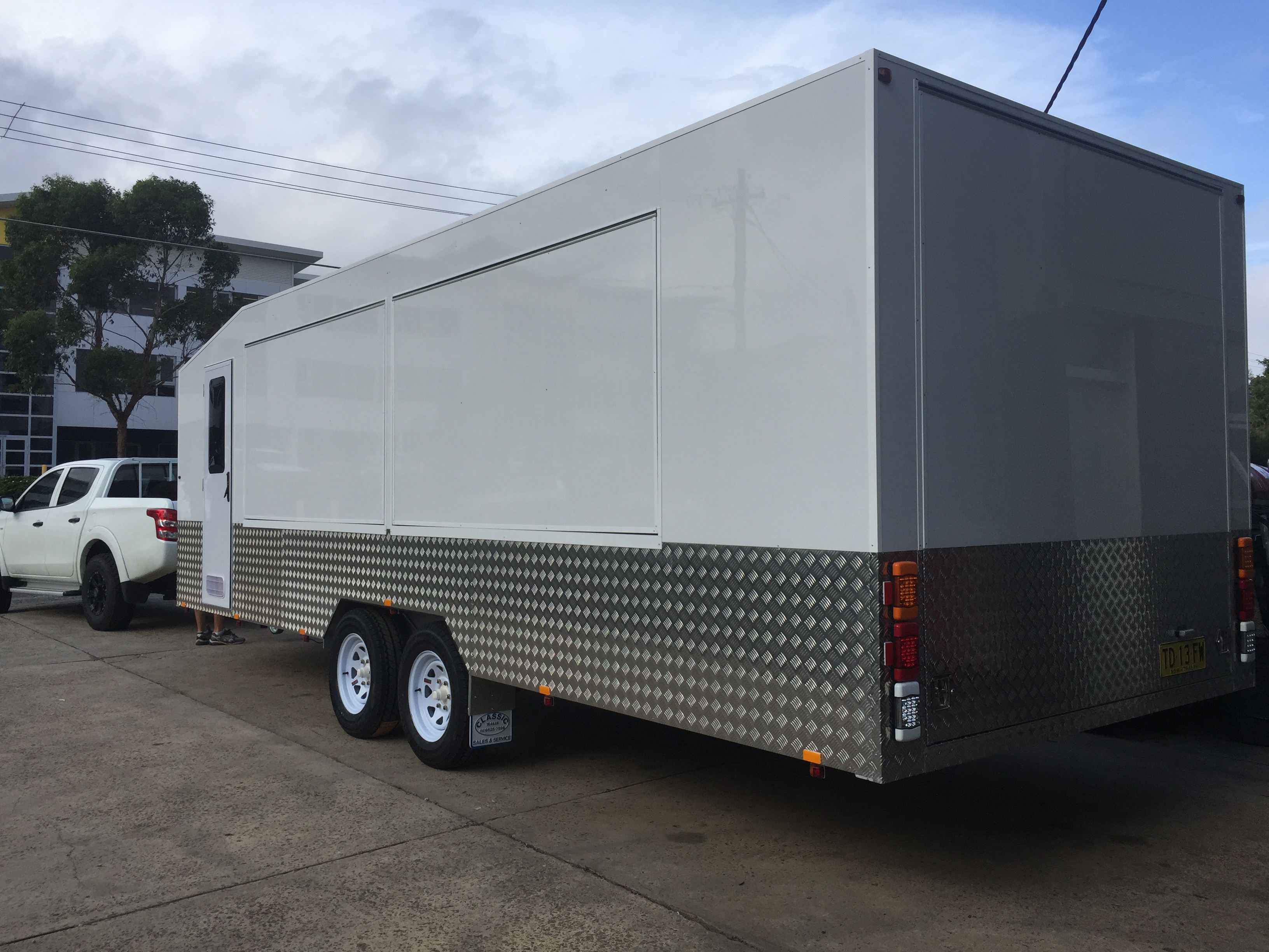 Marine Riley Vendor EnclosedTrailer