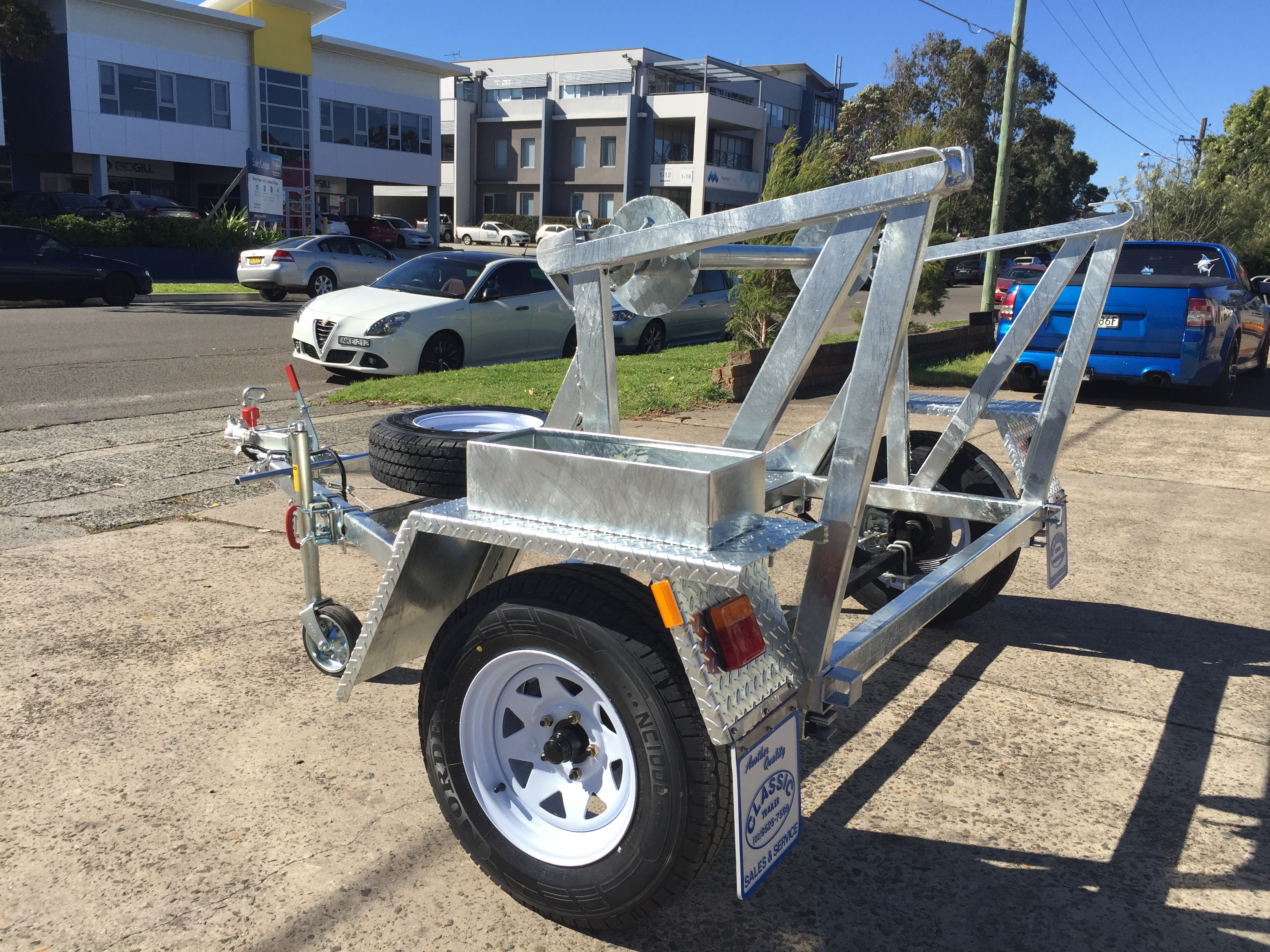 Cable Drum 1550W 1400kg GVM #SK7737