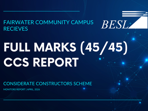CMB Secure Full Marks on Fairwater Community Campus CCS Report