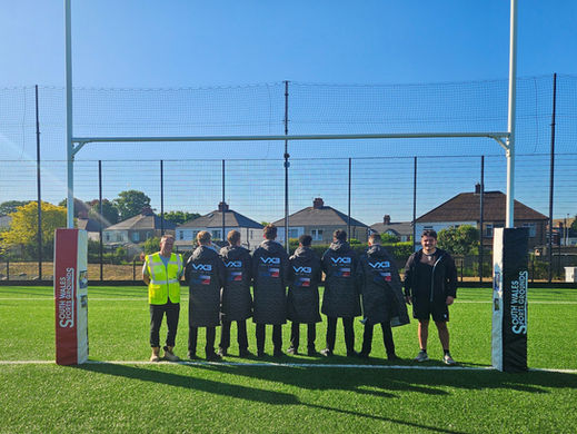 CMB Sponsor Cantonian High School's Rugby Dryrobes