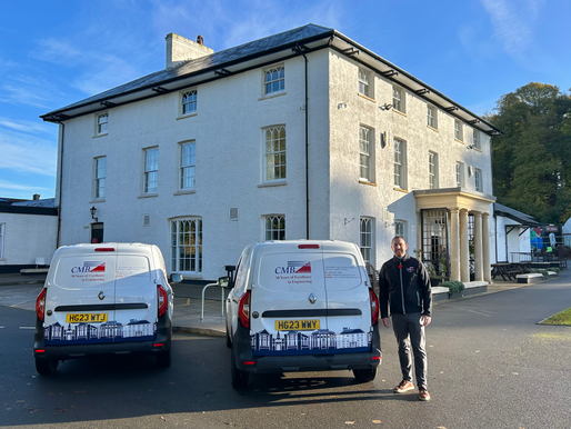 CMB Maintenance Add A Personal Touch To Their Brand New Vans