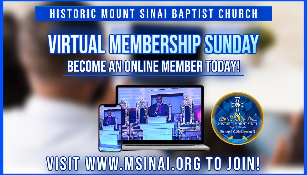 Virtual Member Sunday