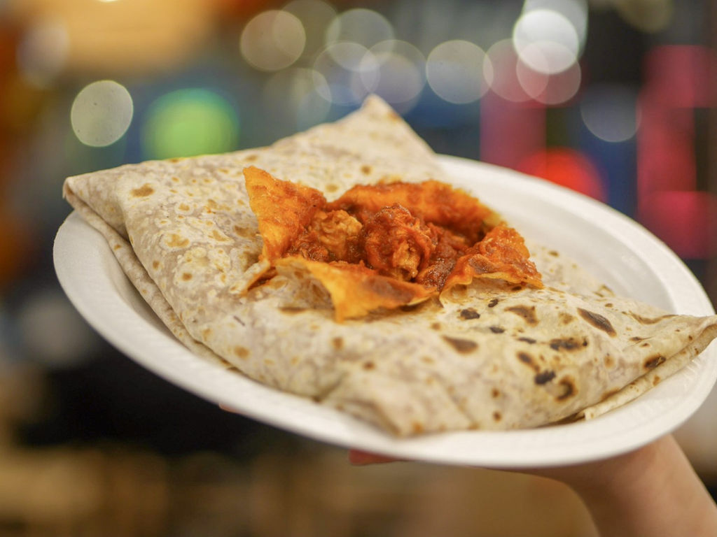 Free Butter Chicken Roti