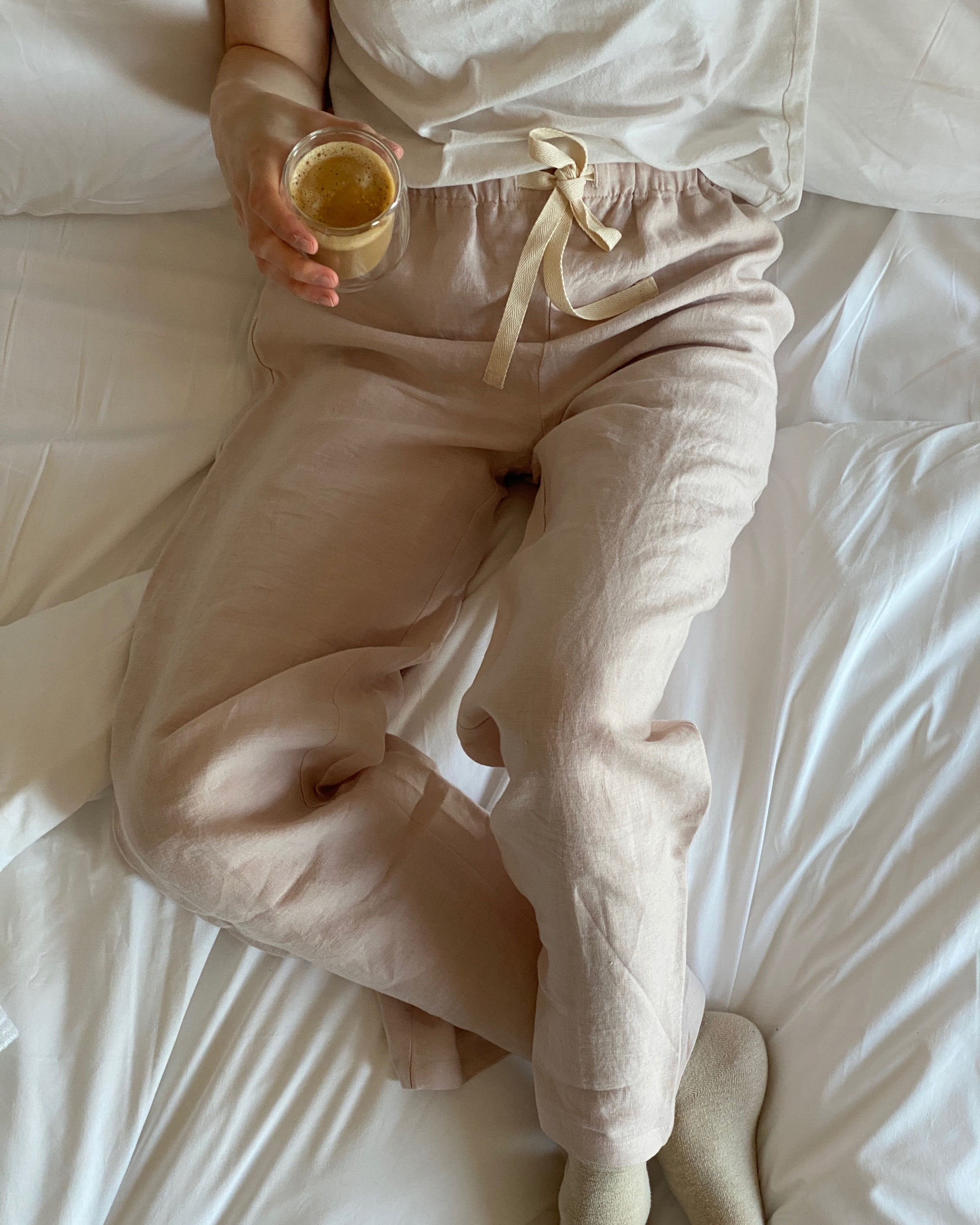 THE PIPER UNISEX PYJAMA TROUSER & DRAWSTRING BAG PDF PATTERN