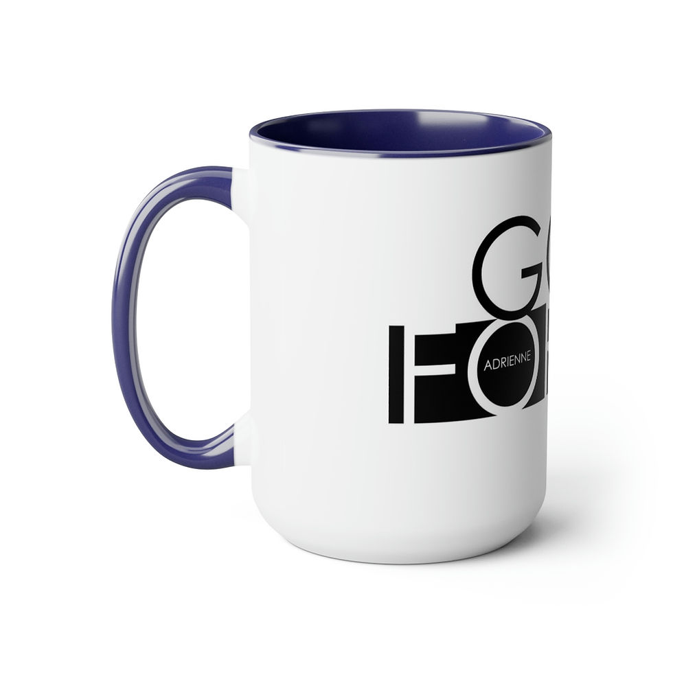 Thumbnail: Two-Tone Coffee Mugs, 15oz