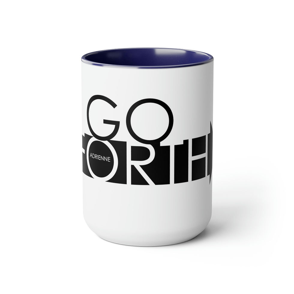 Thumbnail: Two-Tone Coffee Mugs, 15oz
