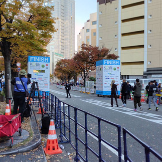 フィニッシュ地点