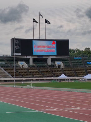 競技会前の天気