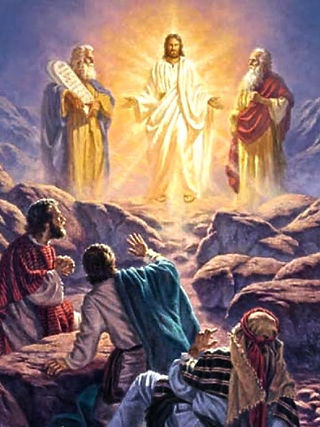 Jesus Glows as SUN Transfiguration