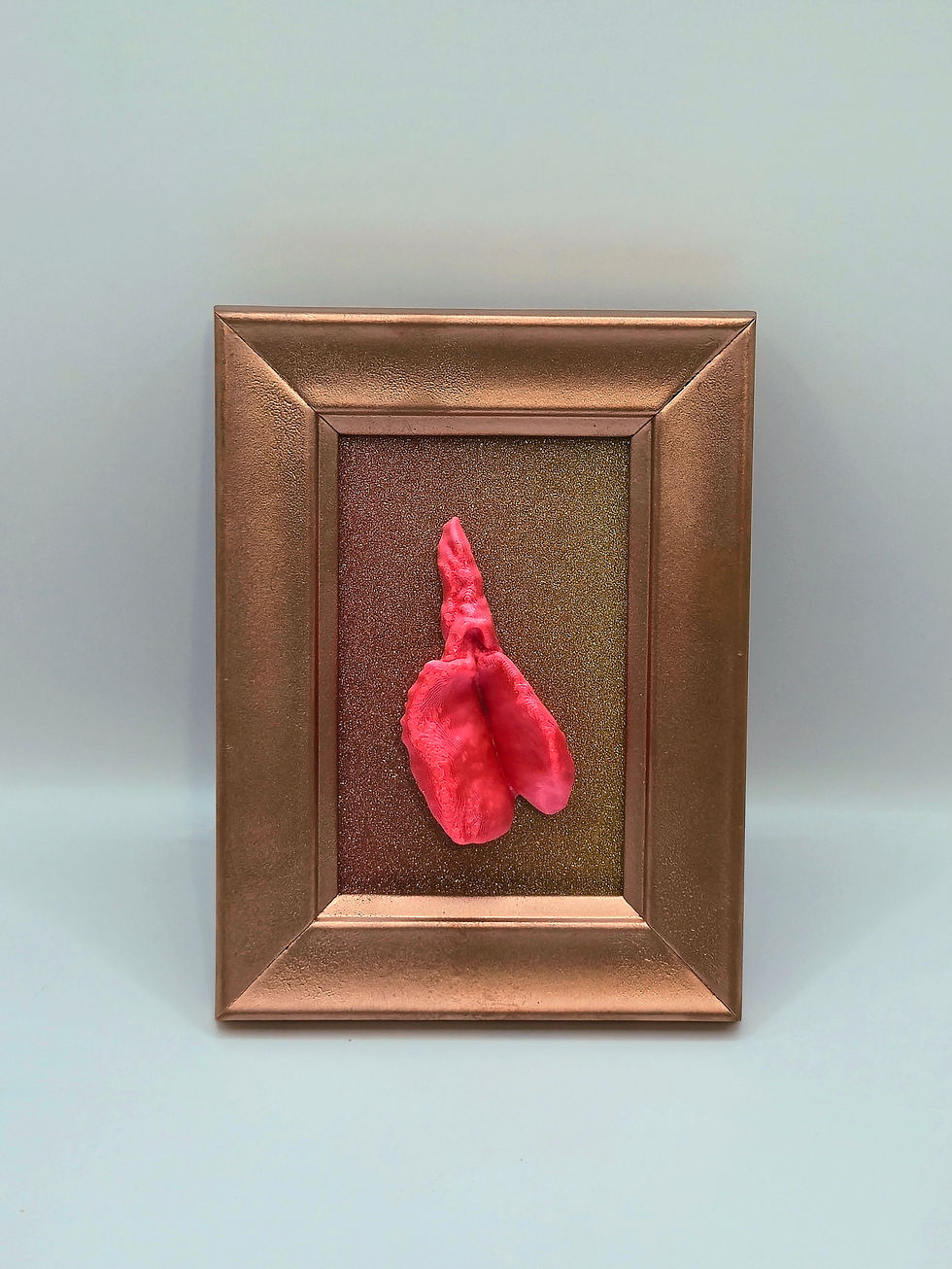 Thumbnail: Pussnikitty Pink Clitoriot from Our Petites Line with a Metal Copper Frame