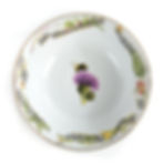 MacKenzie-Childs Thistle & Bee Serving Bowl