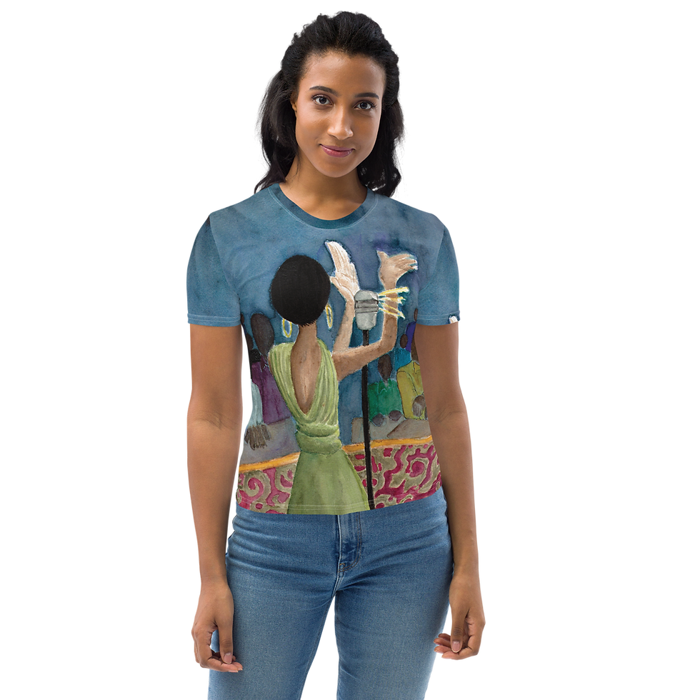 Clapping Hands Singer Women's T-shirt
