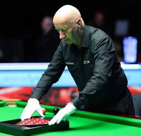 John Pellew, professional snooker referee