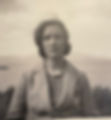 A rare photo of Miss Hope MacDougall, who preferred to be behind the camera.