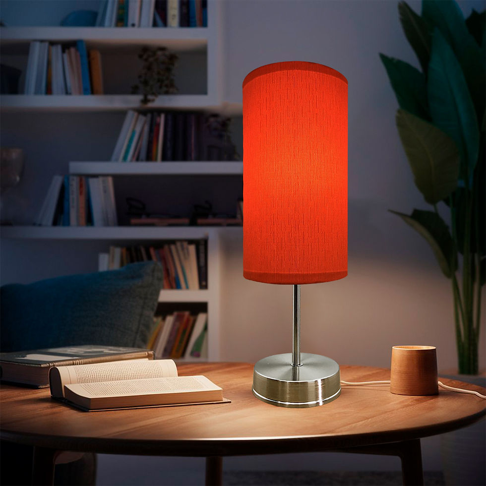 Miniatura: Lámpara de Mesa Satin M-3 Naranja