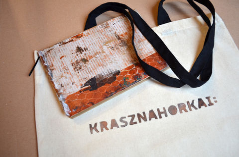 bags, posters, notebooks, bookmarks