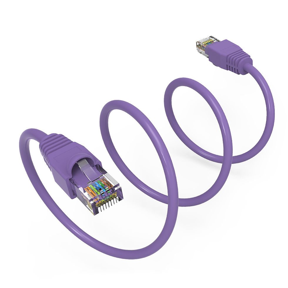 Thumbnail: Cat6A UTP Ethernet Network Booted Cable