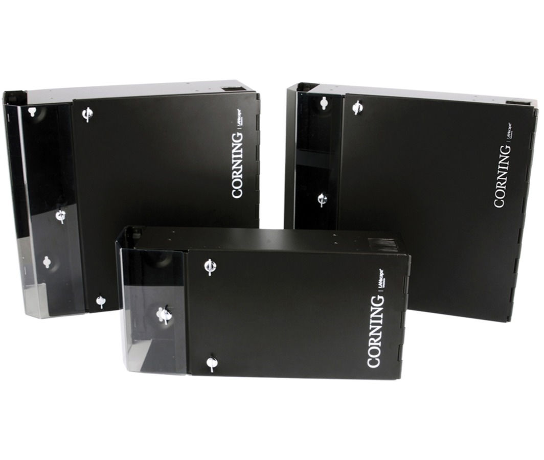 Wall-Mountable Connector Housing WCH-04P (WCH) Holds 4 CCH adapter panels/module