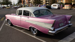 Pretty in Pink - 1957 Chevrolet Bel Air