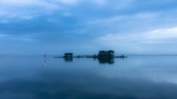 Islet in Twilight - Tuggerah Lake, NSW