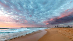 Pink and Blue. Wamberal Beach, New South Wales
